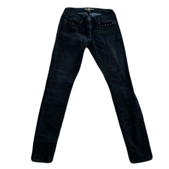 Lucky Brand 2/26 R Black Charlie Skinny - Picture 1 of 11